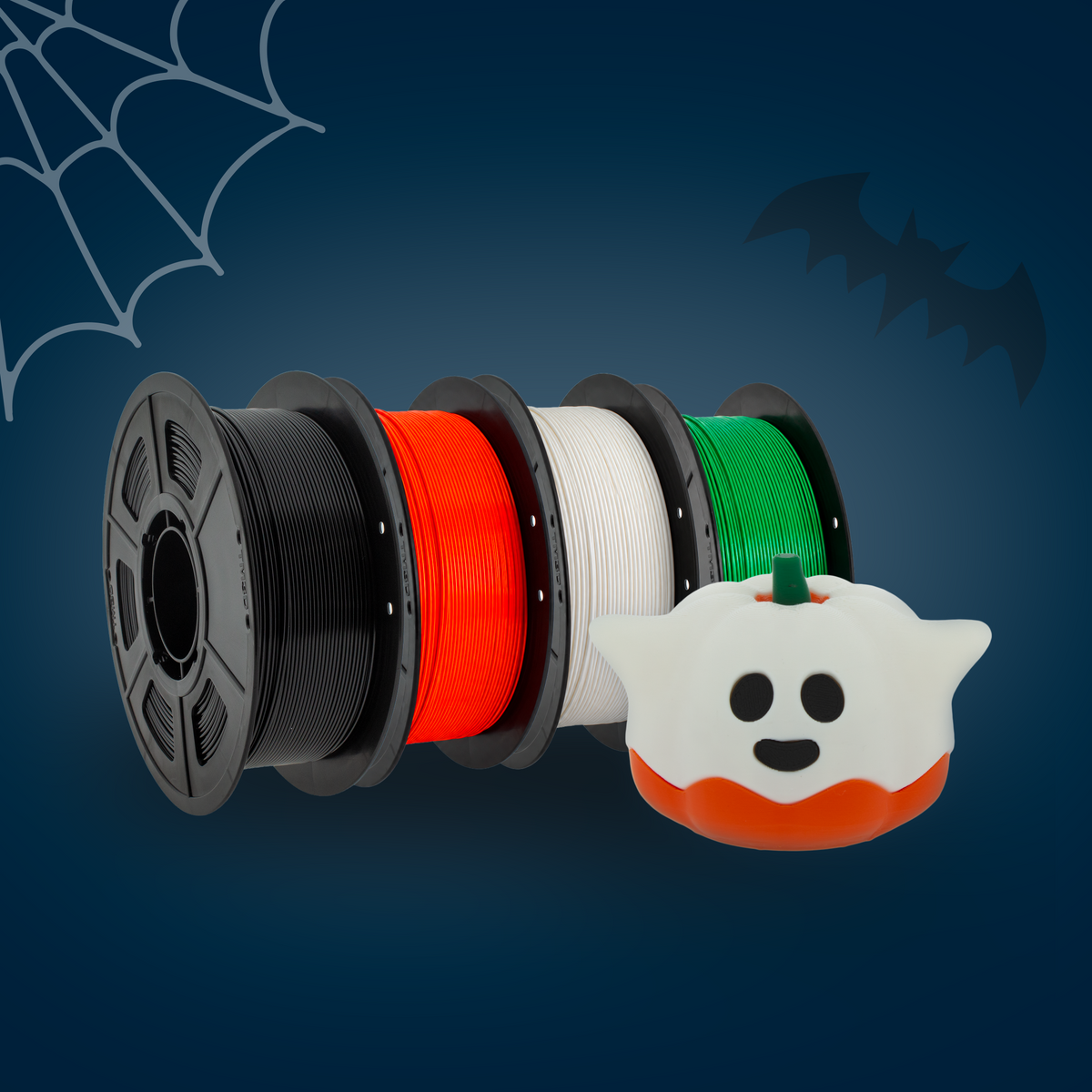 Pacchetto Halloween - Arancione, Nero, Bianco e Verde